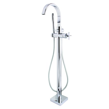 Speakman Manual, 1, Freestanding, Polished Chrome SB-2534